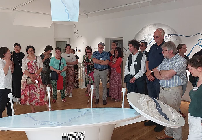 Besuchergruppe am Bayerischen Museumstag 2023