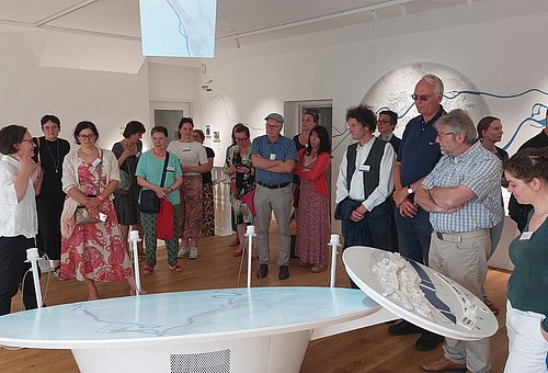 Besuchergruppe am Bayerischen Museumstag 2023