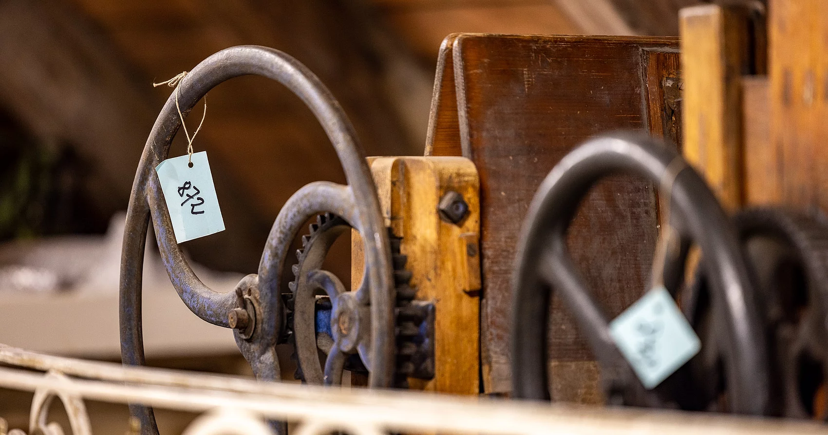 Alte Mangel aus dem Depot